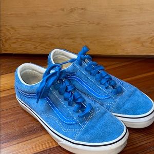 electric blue vans